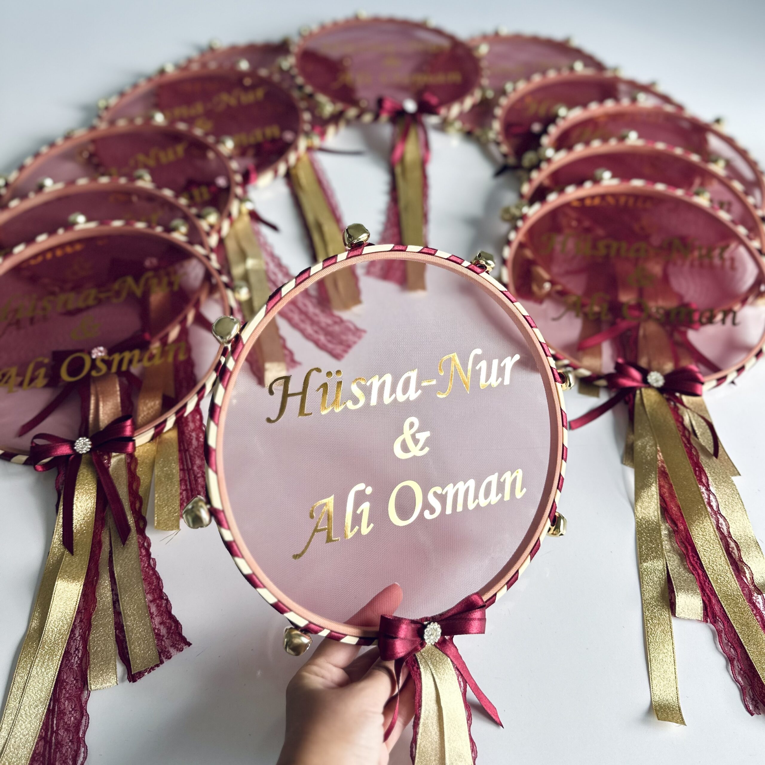 Swarovski Taşlı Kasnak Tef